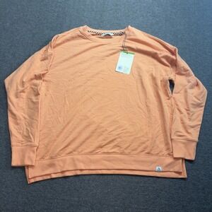 Alpine Design Women's Xxl Panorama Crew Orange Nwt Shirt Long Sleeve